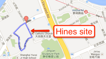 Hines Site Shanghai