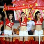 Guangzhou Evergrande cheerleaders
