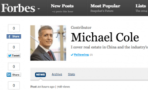 Michael Cole on Forbes
