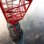 Shanghai Tower construction