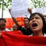 Vietnamese protestors