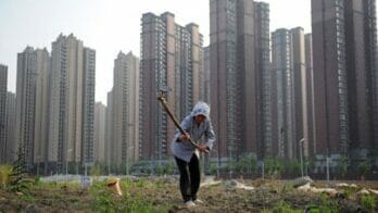 China housing slowdown