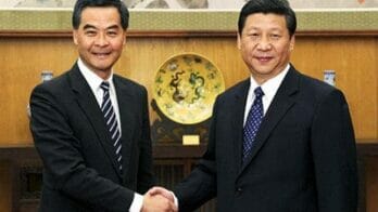 CY Leung Xi Jinping