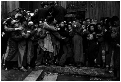 China crowd scene