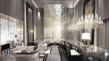 baccarat hotel lobby