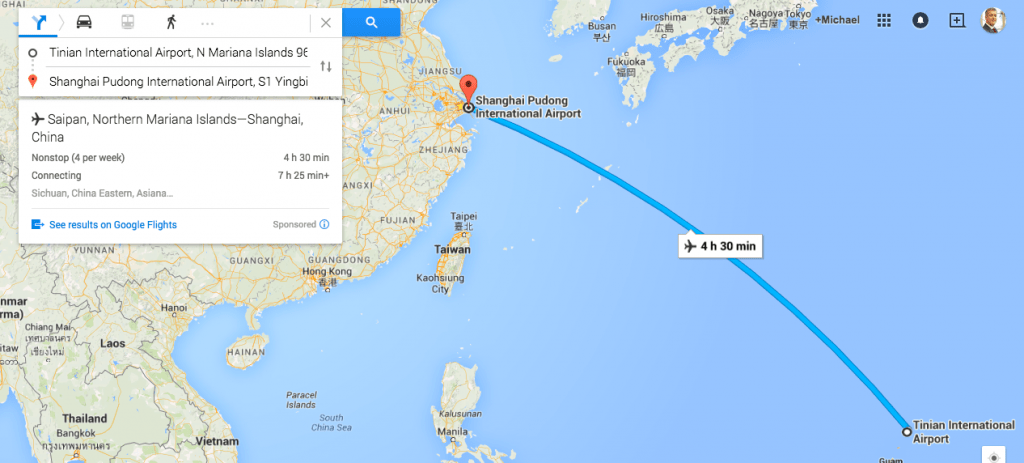 tinian directions