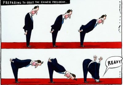 political cartoon