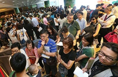 Hong Kong home buyers