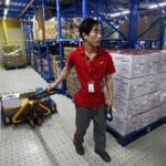 China ecommerce warehouse