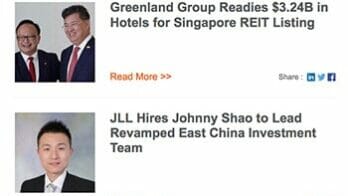 Mingtiandi newsletter design