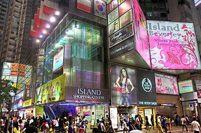 Causeway bay shopping