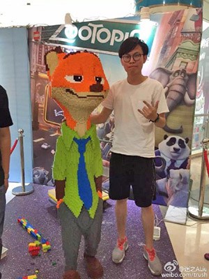 Zootopia statue China