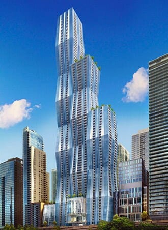 chicago tower wanda east tallest building lakeshore plans supertall drawing vista skyscraper planned skyscraperpage proposed wacker project drive architecture third