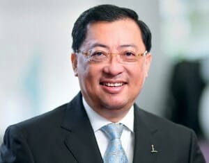 CapitaLand Residential CEO Wong Heang Fine has a reason to smile during the third quarter