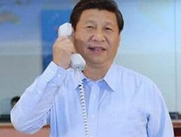 Xi Jinping phone