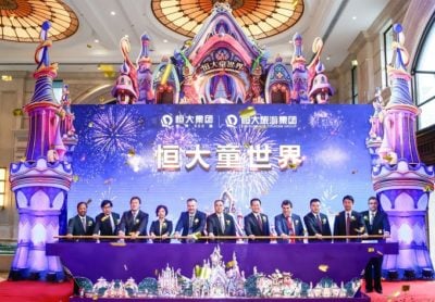 Evergrande theme park press conference