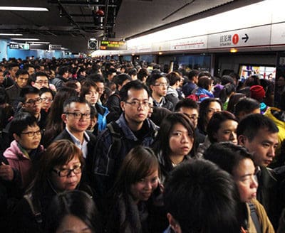 Hong Kong crowd