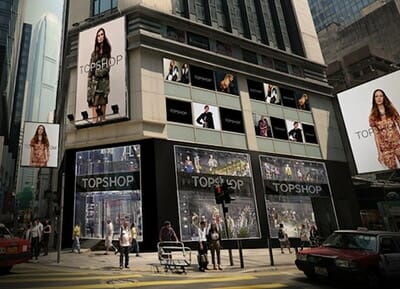 Topshop Queen's Road, Centra