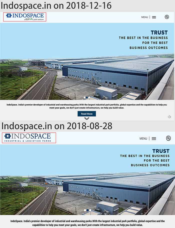 Indospace site