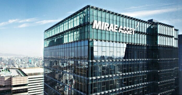 Mirae Asset Building in Seoul 