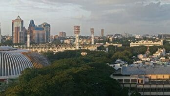 Bangalore skyline