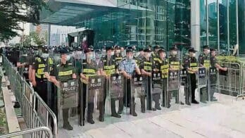 Police evergrande