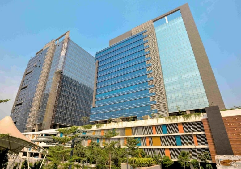 IT SEZ building in Aurum Q Parc at Navi Mumbai Ascendas India REIT