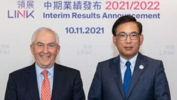link reit ceo george hongchoy and chairman Nicholas Allen