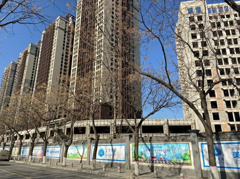 A residential project in Xian which R&F failed to deliver on time