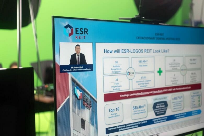 Adrian Chui CEO of ESR REIT