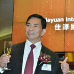 Shum Tin-ching, chairman and controlling shareholder of Jiayuan International