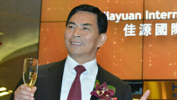 Shum Tin-ching, chairman and controlling shareholder of Jiayuan International