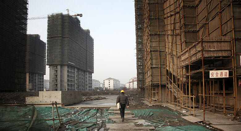 China housing construction