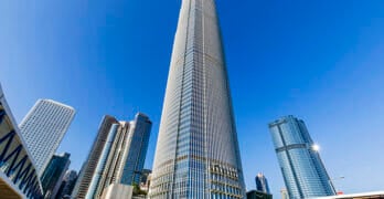 Hong Kong, City Skyline and International Finance Centre Building