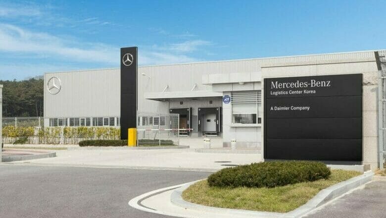 Equalbase built the Mercedes-Benz Logistics Centre in Korea