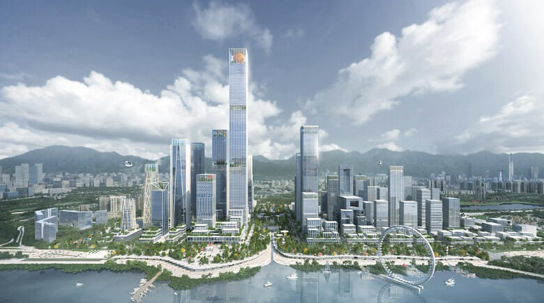 Shenzhen Bay Super Headquarters City.