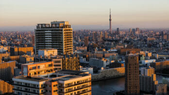 Tokyo skyline