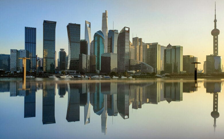 Lujiazui View in Shanghai