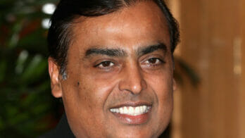 Reliance Industries' Mukesh Ambani