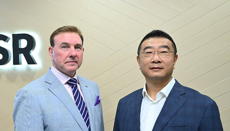 Jeffrey Shen and Stuart Gibson, ESR Group Co-founders and Co-CEOs