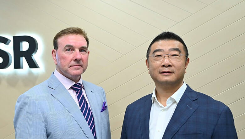 Jeffrey Shen and Stuart Gibson, ESR Group Co-founders and Co-CEOs
