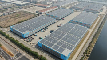 A Cainiao warehouse in mainland China