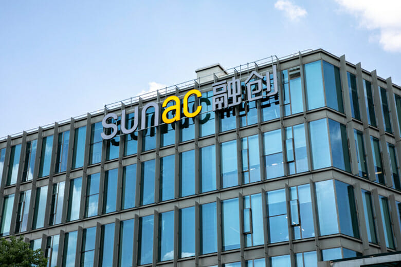 Sunac China Holdings' Office in Shanghai, China