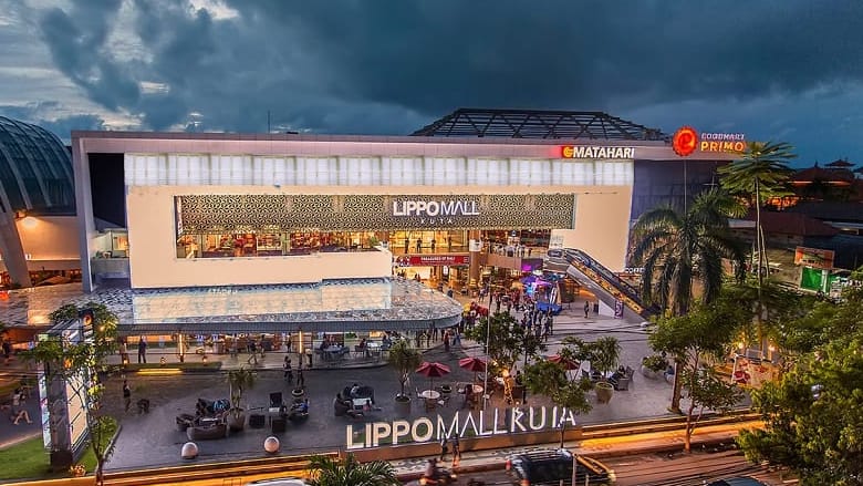 A Lippo Mall in Kuta, Indonesia