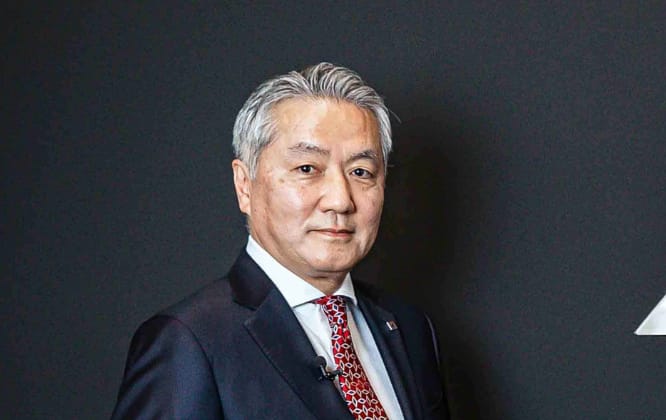 Bridgestone global chief executive officer Shuichi Ishibashi 