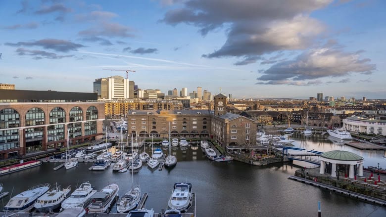 St Katharine Docks in London 