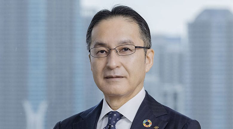 Marubeni Corporation president and CEO Masumi Kakinoki