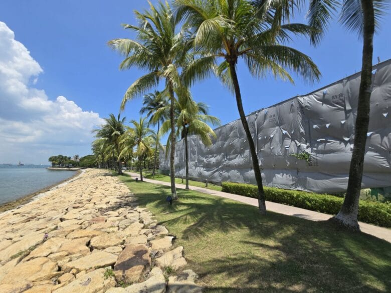 69 Ocean Drive is among the few seafront sites in Sentosa Cove 
