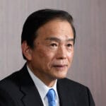 Masataka Miyazono, president of the Government Pension Investment Fund (GPIF) (Getty Images)