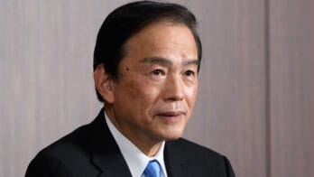 Masataka Miyazono, president of the Government Pension Investment Fund (GPIF) (Getty Images)